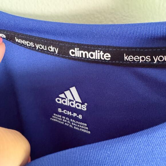 Adidas Blue NBA Golden State Warriors Short Sleeve Tee - Youth Small - Picture 5 of 8